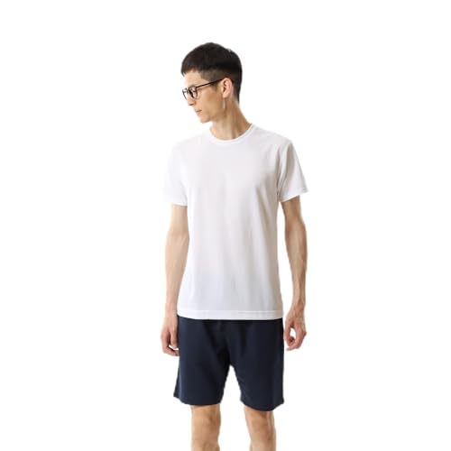 ［ヘインズ］ Tシャツ (2枚組) 吸汗速乾 通気性 伸縮性 丸首 半袖 魂シリーズ 2P 部活魂 クルーネックTシャツ...