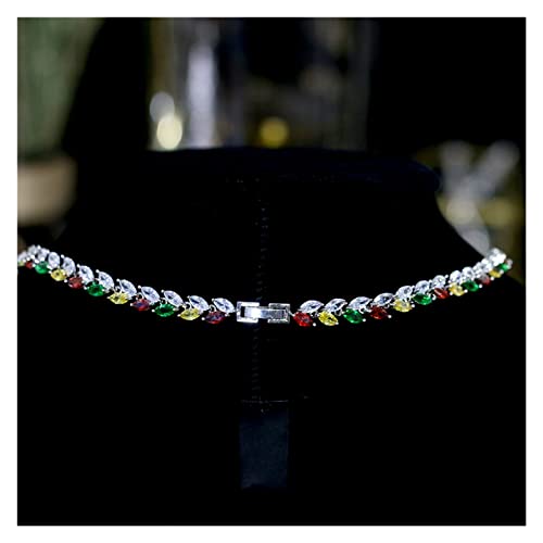 Conjunto de joyas con collar chapado para regalo de San Valentín elegante 2