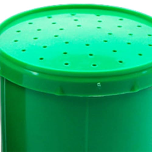 kowaku Worm Bait Holder Bucket Fishing Tool Container Tackle Lightweight Fishing Bait Case with Lid Storage Box for Lovers Saltwater, Small