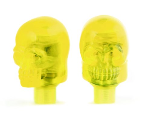 Lumière de valve tête de mort Kikkerland lumineuse LED vtt