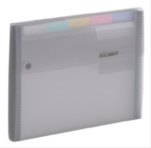 Classeur King Jim A4 gris Lucent protégez vos documents importants
