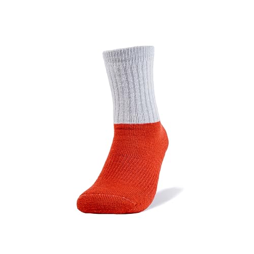 JPP 2Pairs 100% Merino Wool Warm Winter Socks, Ultra-Thick Indoor Wool Socks, Breathable, Yoga, Pilates, Dancing, Stretching & Spin, Christmas Gift for Women, Wife, Dad, Couple, Friend