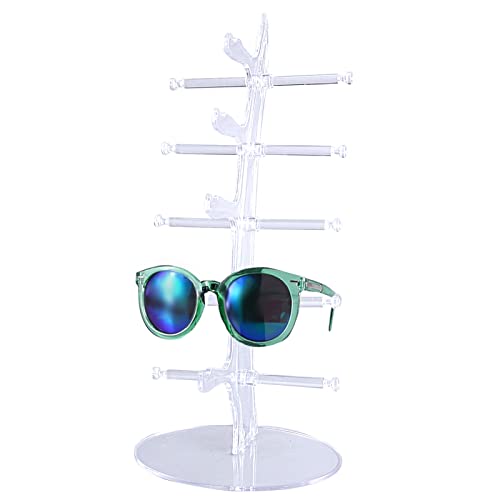 Gläser Ausstellungsständer, Glasdisplayhalter Sonnenbrille Rack Gläsern Ständer Brillen Sonnenbrillen Display organzier Glasständer Sonnenbrillen Ständer für die Präsentation von Sonnenbrillen Cover