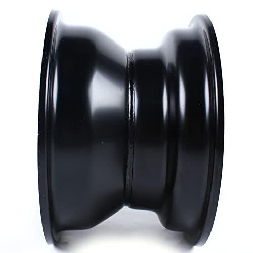Konkenie 7'' Atv Wheel Rim 3-Hole Tire Wheel Rim 200Mm Wheel Rim Diameter 136Mm Wheel Rim Height For 125Cc Atv Black #TOP1