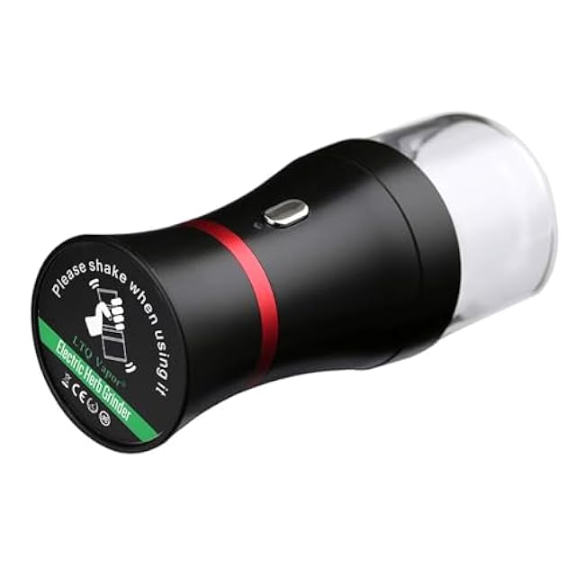 Upgraded Mini Electric Grinder Spice Smart Herb 1100 mAh with 50ml Jar,Easy to Carry (big)