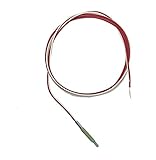 kaltleiter motorschutz Anschluss: AWG 24 PTFE rot/weiß, versilbert, Teflon-Isolierung