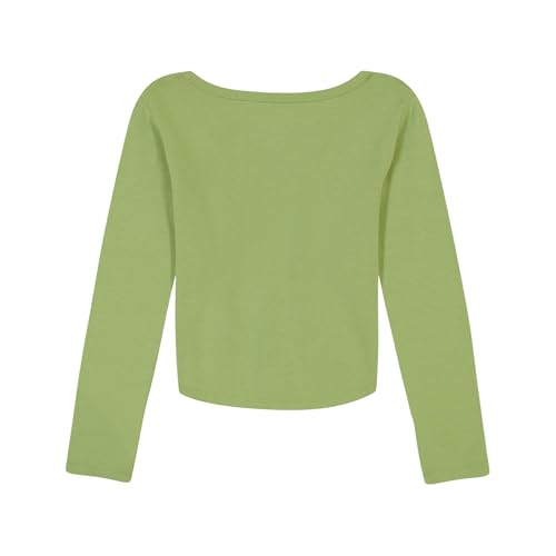 Image of Billabong Girls' Long Sleeve Snug Fit Ribbed T-Shirt