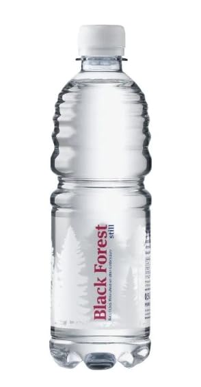 Black Forest - Mineralwasser Still 6 x 0 5 l (inkl. Pfand) mild erfrischend und sehr bekömmlich - für eine salzarme Ernährung Reinheit und Frische des Schwarzwalds in jeder Flasche