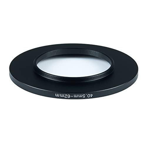 Image of 40.5mm to 62mm Step-Up Ring Filter Adapter for All Brands UV ND CPL Metal Ring Step-Up Rings Adapter Filter (40.5mm-62mm)