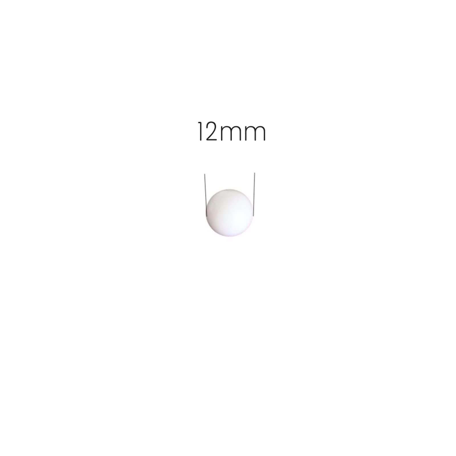 Plastikowe kulki łożyskowe POM 12 mm