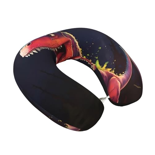 Almohada de espuma viscoelástica 30x25 cm negra ergonómica miniatura 2