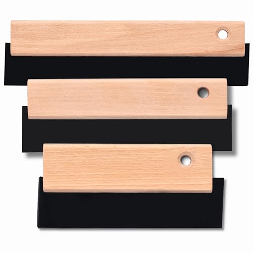 ToolSpace Gummispachtel Fugenspachtel Fliesen mit Gummilippe Spachtel Abzieher Gummi 150/200 / 250 mm Gummischaber Fugen Holzgriff Fliesenspachtel Werkzeuge Glättkelle Ergonomisch Arbeit | 3 Stück ToolSpace Gummispachtel Fugenspachtel Fliesen mit Gummilippe Spachtel Abzieher Gummi 150/200 / 250 mm Gummischaber Fugen Holzgriff Fliesenspachtel Werkzeuge Glättkelle Ergonomisch Arbeit | 3 Stück