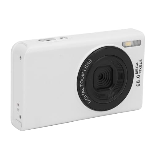 Fotocamera Digitale 1080P Con Stabilizzazione Multiasse – Compatta, Zoom 16X, Perfetta Per Ragazzi E Viaggi