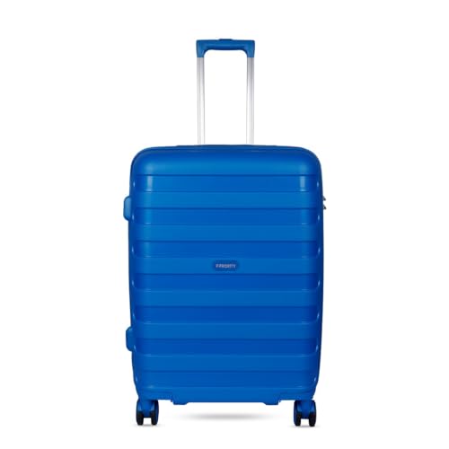 Image of Priority Trolley Bag for Travel | 28 Inch Polycarbonate Hardsided Check-in Suitcase /Luggage Bag (71 cm | Large | Royal Blue)