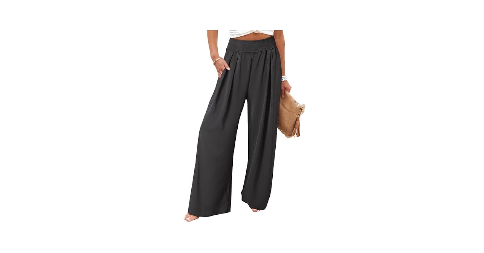 【2plan】Heiro mini pocket wide pants Roxy Kalani Slanted Pocket Wide-Leg Jeans | Dillard's