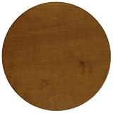Dischi di legno per fai da te, 3-50 cm, verniciati su entrambi i lati, in compensato di betulla da 3 mm, dimensioni: 34 cm, confezione da 10 pezzi