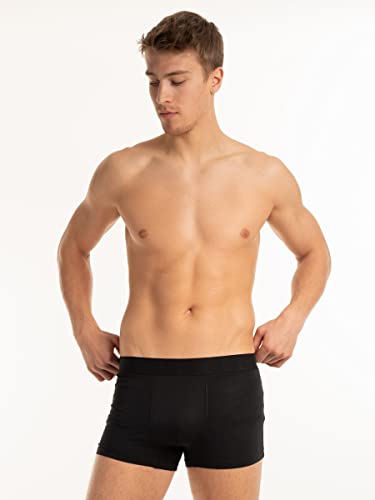 Image of dockstreet Ultra Soft, 100% Cotton Smooth Boxer Brief Comfortable Stretchable /Soft Fabric Brief Trunk Styled Underwear for Men
