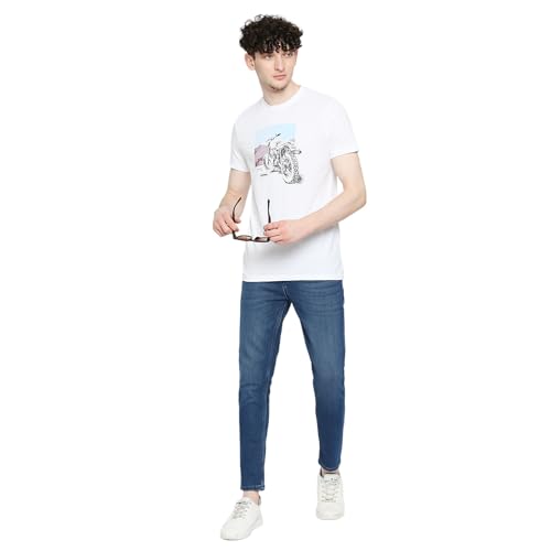 Image of Being Human Purple Regular Fit Men's Short Sleeves T-Shirt Clothing