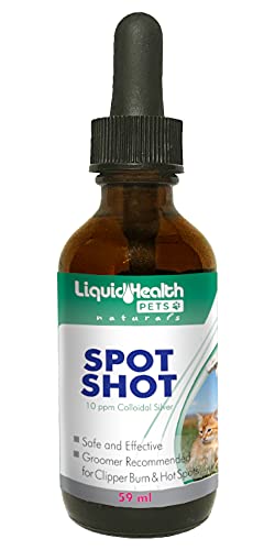 Liquid Health Spot Shot Colloidal Silver Spray for Cats and Dogs