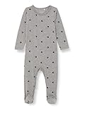  NAME IT NITMINNIE AINE LS BODYSUIT MZNB WDI, Polaina Bebé-Niños, Multicolor (Grey Melange), 74