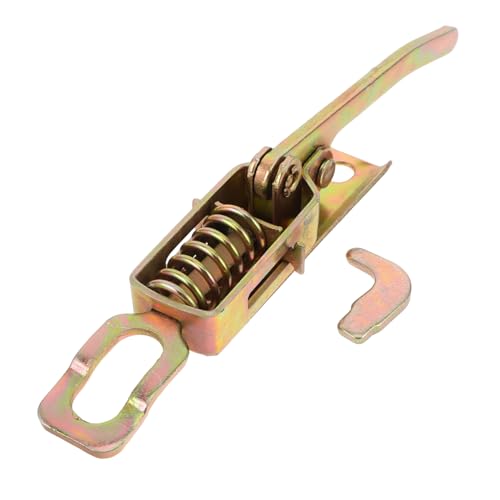 STOBAZA Adjustable Toggle Latch Clamp Heavy Duty Truck Carriage Lock Spring Latch for Toolbox Metal Hook Versatile Vehicle Hardware