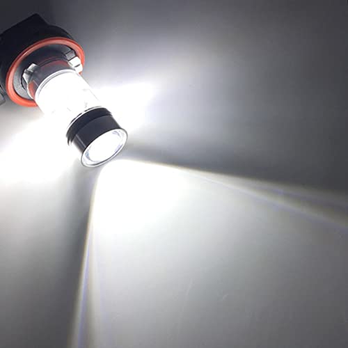 1 par H11 20 led 100 W projetor de lâmpada de neblina de alta potência