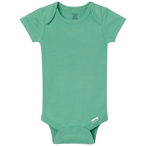 Image of Gerber Baby Girls' 8-pack Short Sleeve Onesies Bodysuits