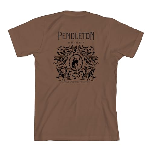 Image of Pendleton Men's Graphic T-Shirt, 100% Cotton Short Sleeve Tee, Soft Water-Based Print Casual Shirt, Crew Neck