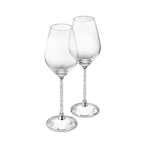 Verres à vin cristal sans plomb gobelets de mariage - Set de table chic