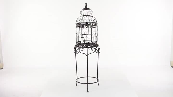 Deco 79 Victorian Style Bird Cage with Wrought Iron : Amazon.ca
