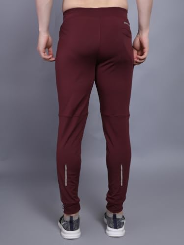 Image of John Ally Jogger Trackpant for Men with Two Zipper Pockets and Premium Fabric. Sweat Wicking, Stretchable for Gym, Yoga, Training, Sports, Running and Casual wear.