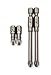 RW 0059-005 JIS (Japanese Industrial Standard) Screwdriver Impact Bits #2#3 Standard & Long 1/4 Inch (Set of 4, 1 of Each)