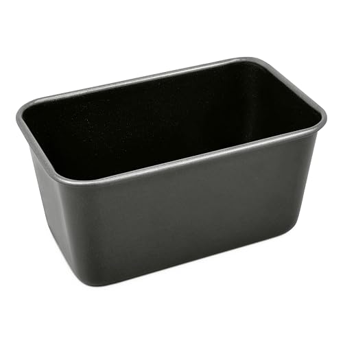 Zyliss Molde para Pan Rectangular 1,5 L, Acero al Carbono con Revestimiento Antiadherente ILAG, 21,3 x 13 x 9,8 cm, Molde de Bizcocho para Horno, Apto para Lavavajillas, 5 Años de Garantía, Gris