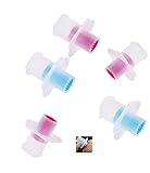 MILE LAP 5 Cupcake Plunger Cutter Pastry Corer Decorating Divider Cake Filler (Red, blue)