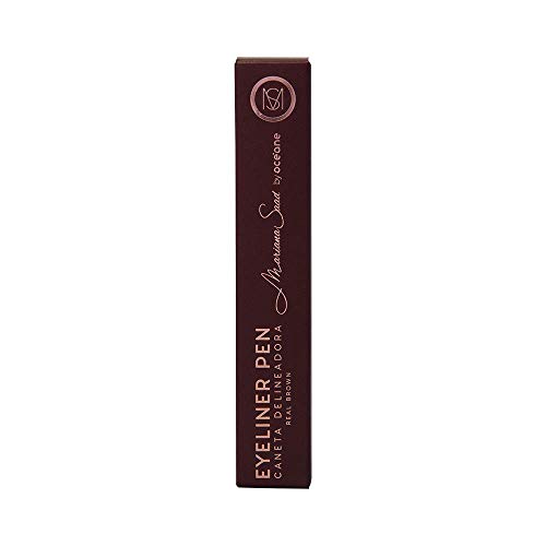 Caneta Delineadora de Olhos Marrom Mariana Saad By Océane - Eyeliner Real Brown 1,8g