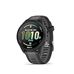 Garmin Forerunner 165 - Montre GPS connectée de Running avec écran AMOLED – Noir/Gris