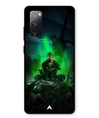 Image of Premium Anime 1 Case for Samsung Galaxy S20 Fe (Glossy Finish) Soft-Touch Metal TPU Back Cover, Shockproof, Designer, Aesthetic Mobile Phone Case