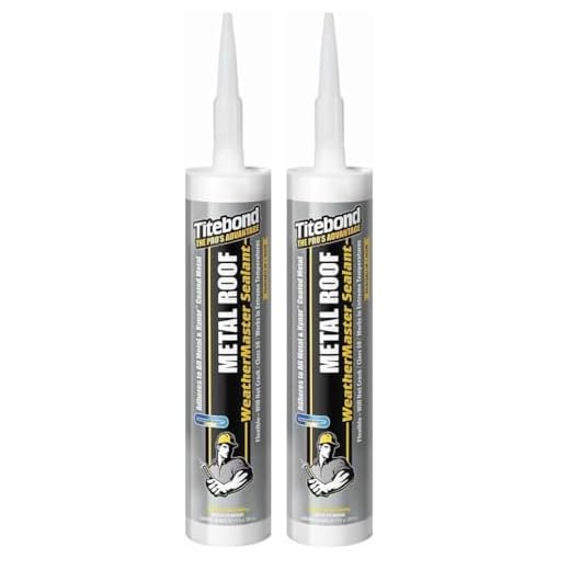 Titebond WeatherMaster Metal Roof Sealant 61631 Beige 9.5 Oz. (Pack of 2)