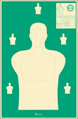 New Standard Size Georgia Public Safety Training Center Target 27" x 38" Green