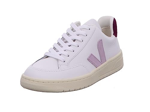 Veja Mujer V-12 Zapatillas White - Parme - Magenta 37 Eu