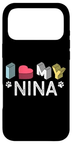 Nina ���O���茢 Nina �y�b�g���D�� �X�}�z�P�[�X iPhone 17 Pro Max �p