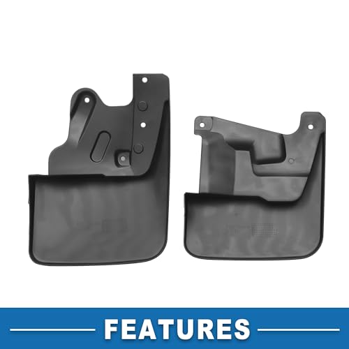 Image of Mud Flap Splash Guard with Mount Accessories Front & Rear Side Mud Guard for Toyota Tundra 2022 2023 2024 Pickup (Set of 4)