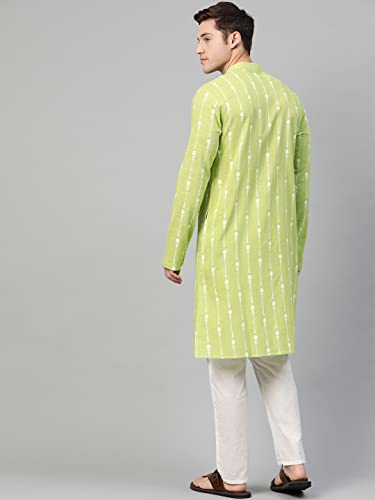 Image of See Designs Men Cotton Regular Kurta