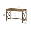 Bush Home Key West 48W Writing Desk in Reclaimed Pine #2
