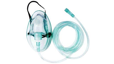 OXY5 Comfortable Fitting/soft material Oxygen Mask for Adult with Universal Fit Tube (2)