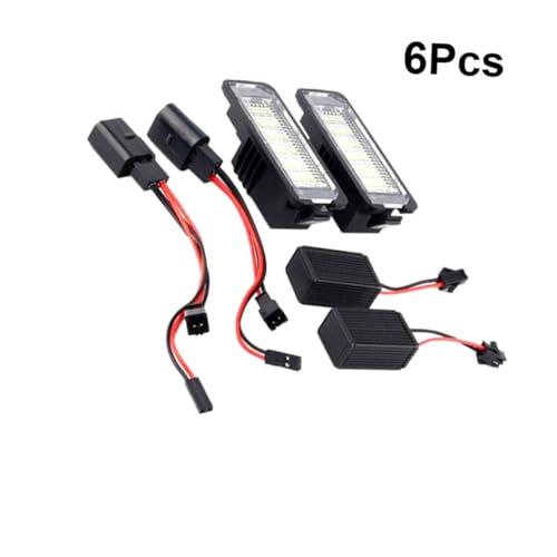 Lampe led plaque immatriculation Golf par MAGICLULU lot de 6 pieces eclairage exterieur de voiture