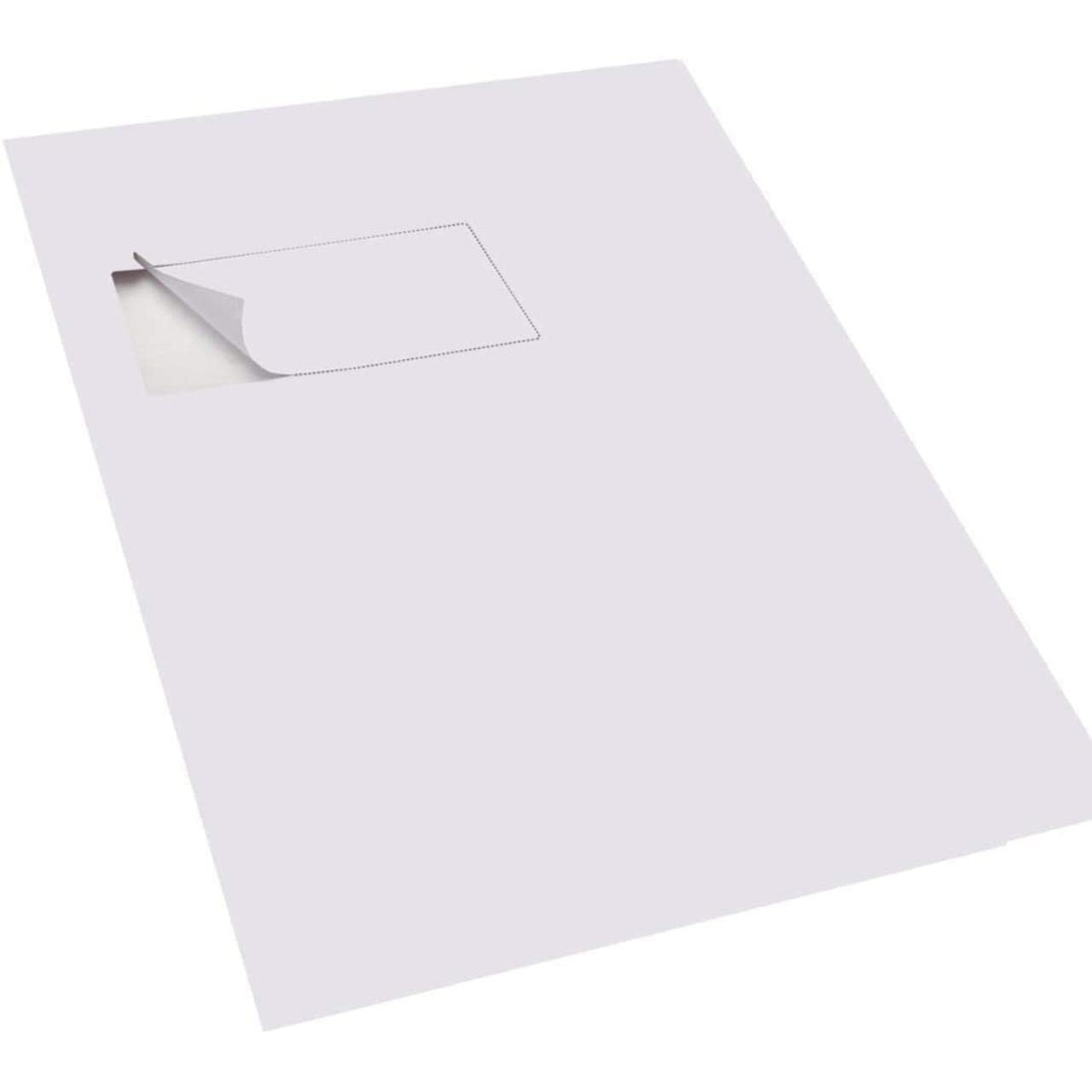 2000x A4 Amazon S5 SM & SMP Integrated Labels Sticky Address Peel Off Invoice 45x30