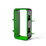 HEBEOT Game Storage Tower, 18 Game Storage Tower Rack Games Storages And Organizer For PS4 For PS5 For XBOX And For Switch 35 * 11 * 7CM(White and Black) - Image 5