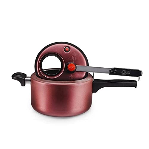 Panela De Pressão Andiaderente Cereja 3L Tampa Com Visor 6021 Mta, MTA