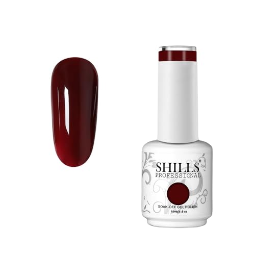 Image of SHILLS PROFESSIONAL Finish Uv /Led Soak Off Gel Polish Color Shade 110, 15 Millilitres